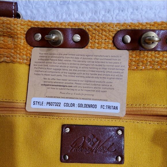 Patricia Nash Woven Chennai Tote - Picture 7 of 14